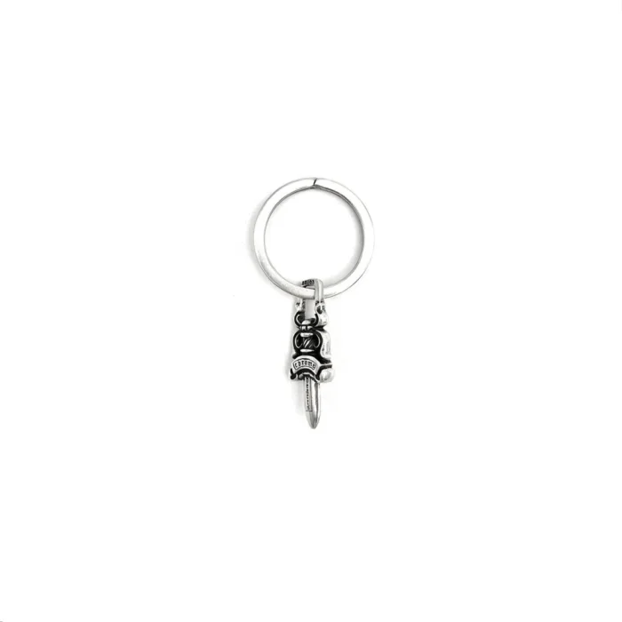 Silver Dagger Keyring