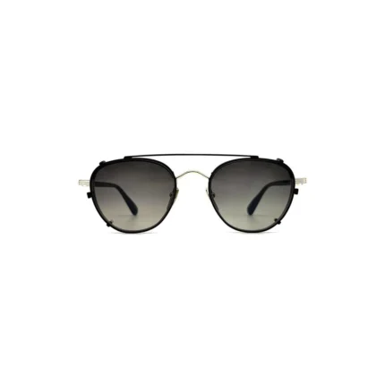 Own the spotlight with the Chrome Hearts GAG BK/GP Sunglasses – a striking fusion of matte black acetate and luxurious gold-plated sterling silver detailing. These designer sunglasses are crafted for those who dare to be different, combining Chrome Hearts’ bold gothic flair with high-end materials and unmistakable edge. Featuring a sharp, structured frame and signature gold cross accents at the temples, the GAG BK/GP offers unmatched style and statement. The gold-plated hardware adds a touch of luxury, while premium lens technology ensures both clarity and UV protection. GAG BK/GP Sunglasses